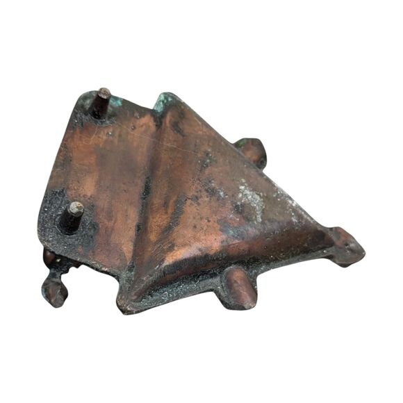 Vintage Bronze Horse Ashtray: Equestrian Western Decor - Picture 4 of 6